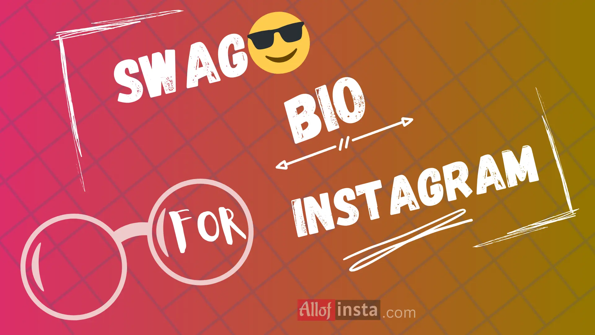 Swag bio for Instagram for boys ang girls, made stylish and aesthetic