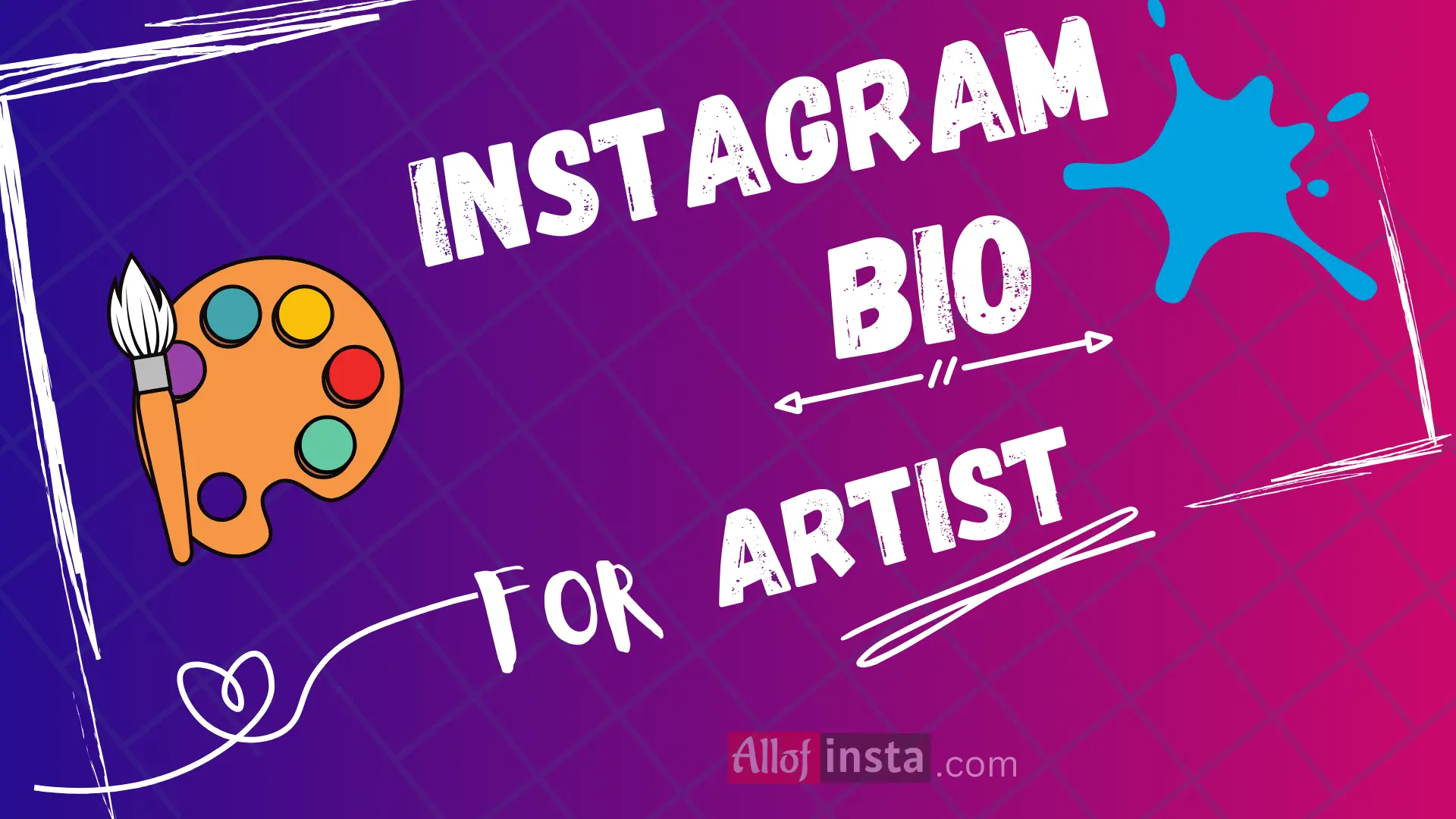 instagram bio for artist girl and boys