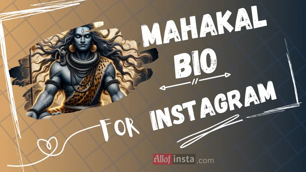 mahakal instagram bio