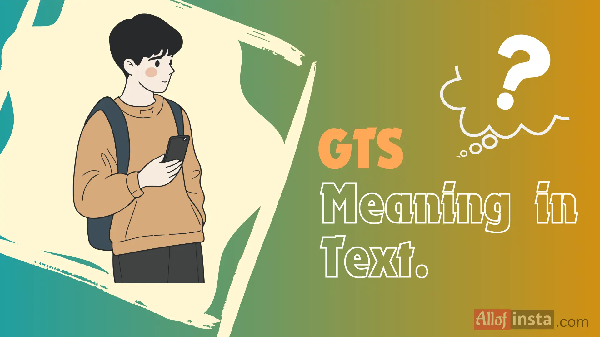 GTS meaning in text