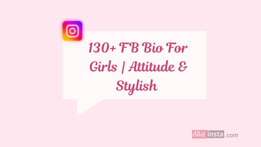 fb bio for girls