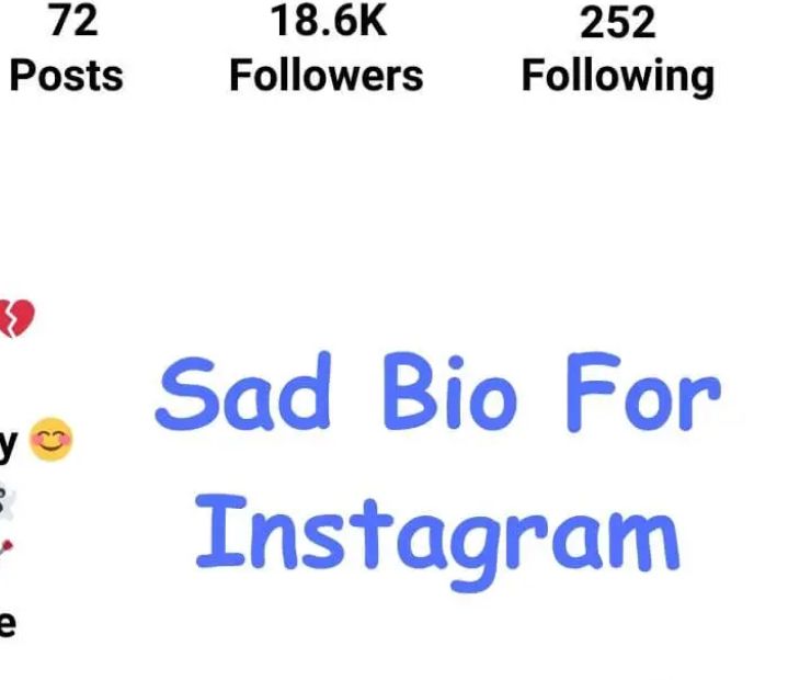 Sad Bio For Instagram