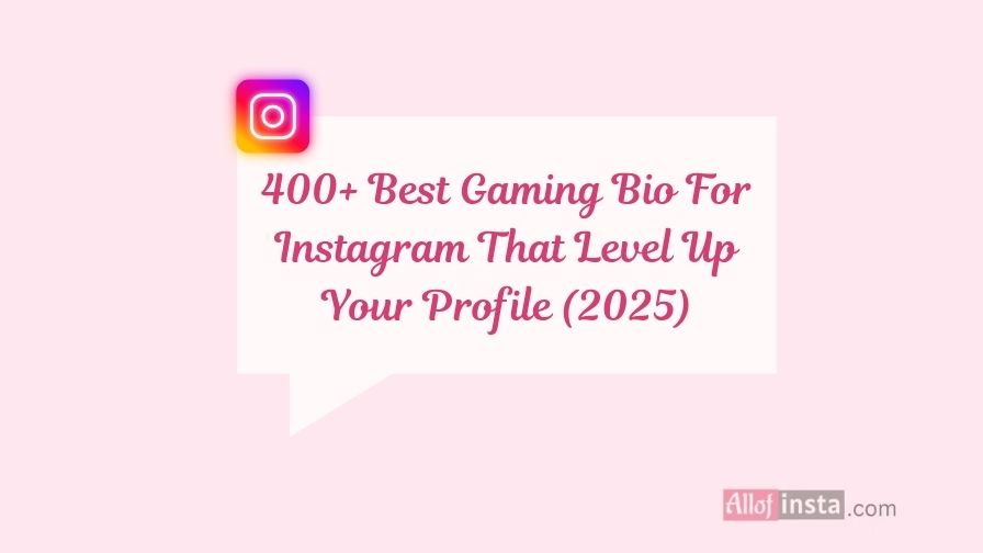 400+ Best Gaming Bio For Instagram That Level Up Your Profile 9 gaming bio for instagram