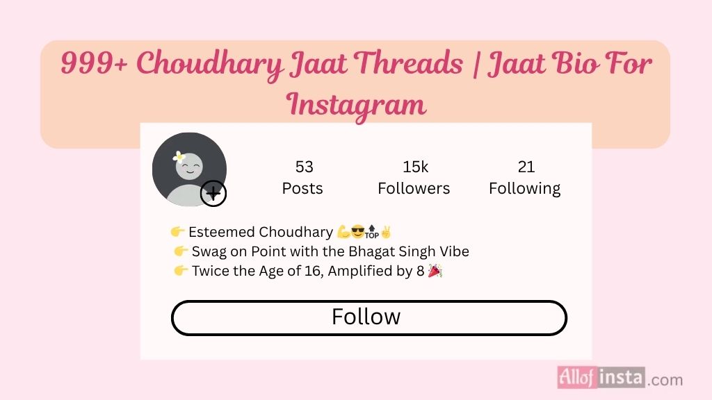 Choudhary Jaat Threads